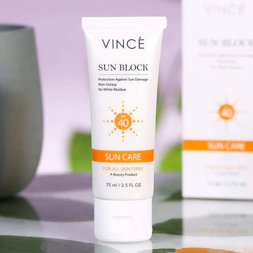 Vince Sun Block Spf 40 Sun Care 75Ml